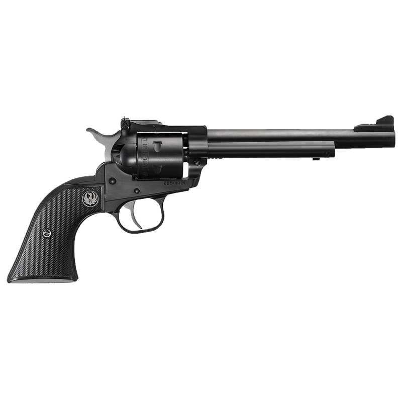 Ruger 0661 SingleSix  17 HMR  6.50 Barrel 6rd Cylinder  Blued Alloy Steel Checkered Hard Rubber Grip Transfer Bar Safety