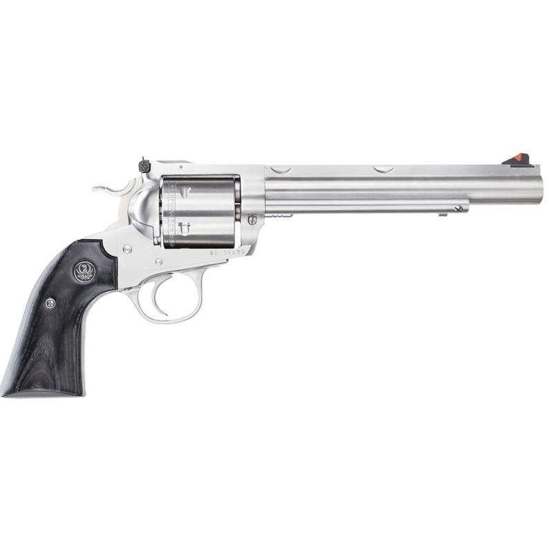 Ruger 0862 Super Blackhawk Hunter Large Frame 44 Rem Mag44 Special 6rd 7.50 Satin Stainless wIntegral Mount Barrel Cylinder  Fra