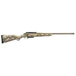 Ruger 26925 American  Full Size 6.5 Creedmoor 31 22 Burnt Bronze Cerakote Heavy Barrel Picatinny Rail Steel Receiver GoWild Camo