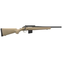 Ruger 26985 American Ranch  Compact 350 Legend 51 16.38 Matte Black Threaded Barrel Matte Black Picatinny Rail Steel Receiver Fl