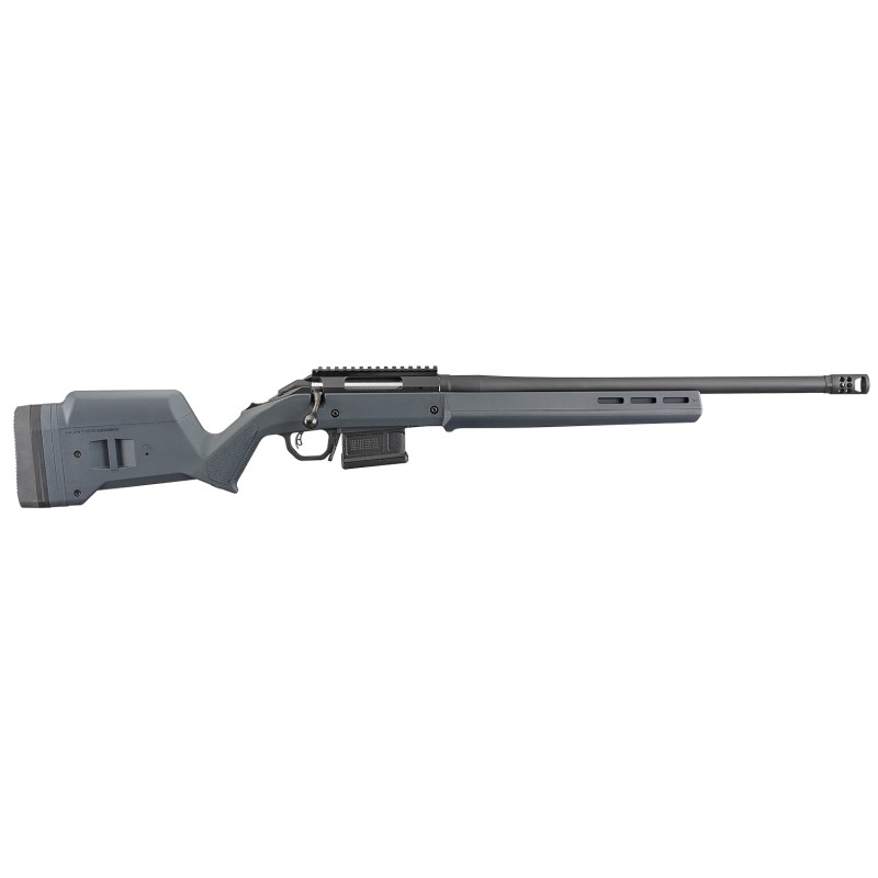 Ruger 26993 American Hunter  Full Size 308 Win 51 20 Matte Black Heavy Threaded Barrel Matte Black Picatinny Rail Steel Receiver