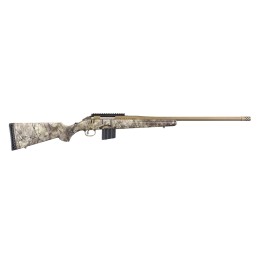 Ruger 26986 American  Full Size 350 Legend 51 22 Burnt Bronze Cerakote Threaded Barrel Picatinny Rail Steel Receiver GoWild Camo