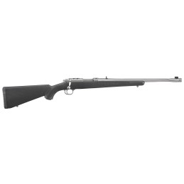 Ruger 7417 7744  44 Rem Mag 41 18.50 Threaded Barrel Brushed Stainless Steel Integral Scope Mount On A Solid Steel Receiver Blac