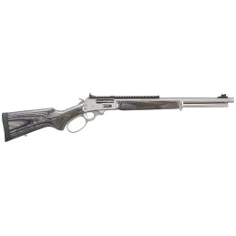 Marlin 70478 1895 Big Loop Full Size 4570 Gov 61 19 Polished Stainless Steel Threaded Barrel Polished Stainless Stainless Steel 