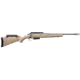 Ruger 46922 American Ranch Gen II 450 Bushmaster 31 16.40 Cobalt Cerakote Threaded Barrel Picatinny Rail Steel Receiver Flat Dar