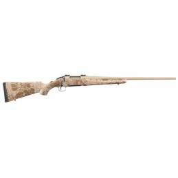 Ruger 16942 American  6.5 Creedmoor 31 24 Burnt Bronze Cerakote Steel Barrel  Receiver GoWild Camo IM Brush Fixed Synthetic Stoc