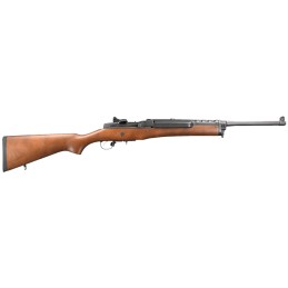 Ruger 5801 Mini14 Ranch 5.56x45mm NATO 51 18.50 Barrel Blued Alloy Steel Hardwood Stock Optics Ready