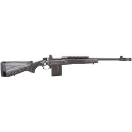 Ruger 6803 Scout  308 Win 101 16.10 Barrel With Flash Suppressor Matte Black Alloy Steel Black Laminate Stock Optics Ready