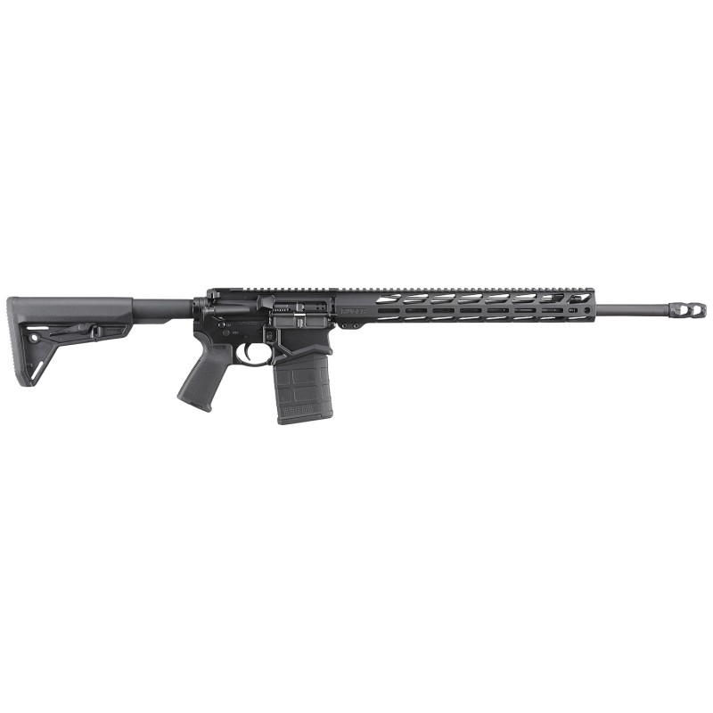 Ruger 5611 SFAR  308 Win 201 20 Threaded Heavy Barrel w2 Part Heavy Boomer Muzzle Brake Hard Coat Anodized Receiver 15 MLOK Hand