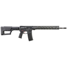 Ruger 8548 AR556 MPR  223 Wylde 301 18 Proof Research Carbon Fiber Barrel Gray wRed Accent Cerakote Finish 15 FreeFloat Handguar