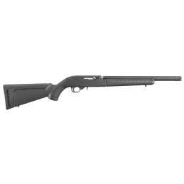 Ruger 21133 1022 Takedown 22 LR 101 16.12 ThreadedFluted Barrel Satin Black Alloy Steel Black Synthetic Modular Stock CrossBolt 