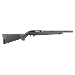 Ruger 21152 1022 Takedown Lite 22 LR 101 16.12 Threaded Satin Black Alloy Steel Barrel With Aluminum Sleeve Black Ruger Modular 