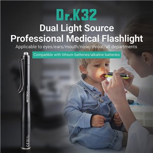 Dr K32 Dual Medical Penlight
