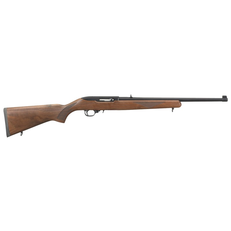 Ruger 1102 1022 Sporter Full Size 22 LR 101 18.50 Satin Black Steel Barrel  Aluminum Receiver Fixed American Walnut Stock