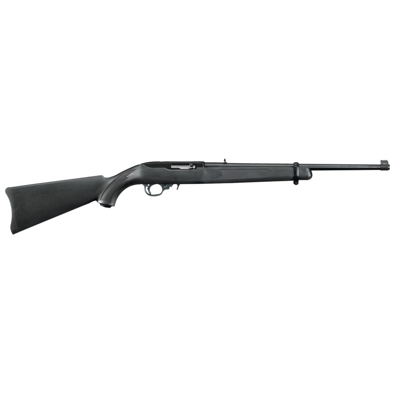 Ruger 1151 1022 Carbine 22 LR 101 18.50 Barrel Satin Black Alloy Steel Black Synthetic Stock CrossBolt Manual Safety