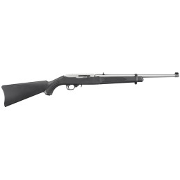 Ruger 11100 1022 Takedown 22 LR 101 18.50 Barrel Matte Stainless Steel Black Synthetic Stock CrossBolt Manual Safety