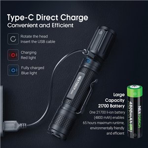 E52C EDC Flashlight