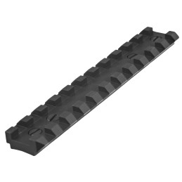 Ruger 90465 Picatinny Rail  Black Anodized Steel Fits Ruger 1022Charger Pistol