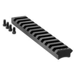 Ruger 90673 Picatinny Rail  Ruger Precision Rimfire Aluminum Fits Ruger Precision 0 MOA