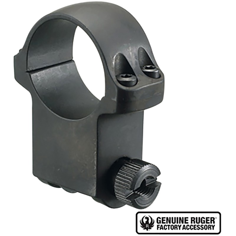 Ruger 90280 6BHM Scope Ring  Matte Black 1 Extra High