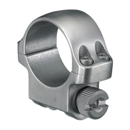 Ruger 90281 3K Scope Ring  Silver 1 Low