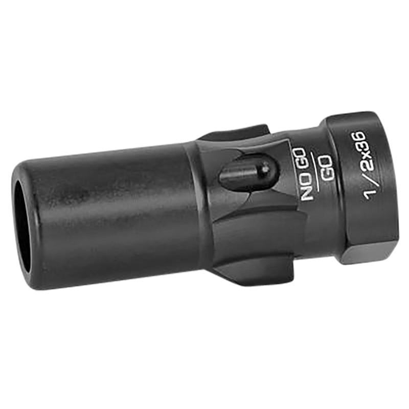 Rugged Suppressors OA005 3 Lug Adapter  9mm Luger 1236 tpi Threads Black