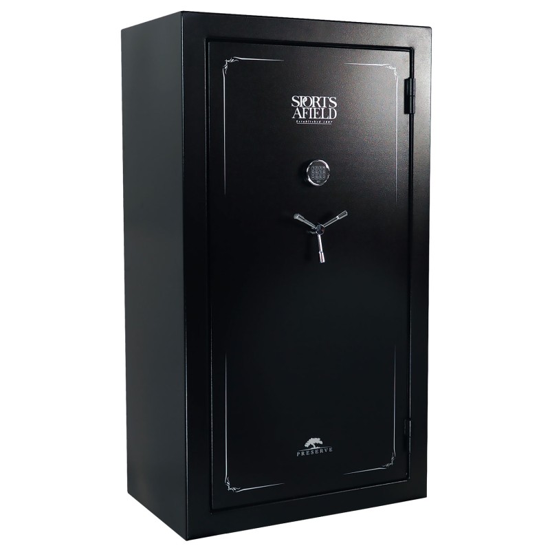 Sports Afield SECSA7240P Preserve SA7240P KeypadKey Entry Black Steel Holds 60  8 72 H x 40 W x 25 D Fireproof Yes