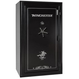 Winchester Safes  Legacy 53 Electronic Entry Black Powder Coat 10 Gauge Steel Holds Up to 51 Long Guns Fireproof Yes