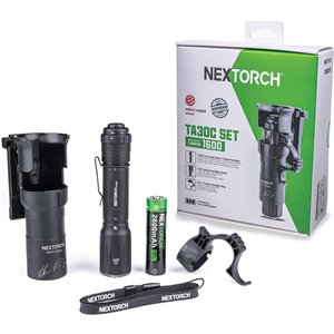 TA30C Tactical Flashlight Set