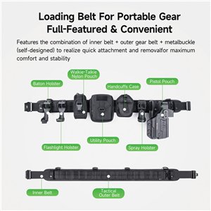 TEX11 Modular Tactical Belt