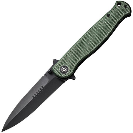 RS71 Linerlock Green Mic