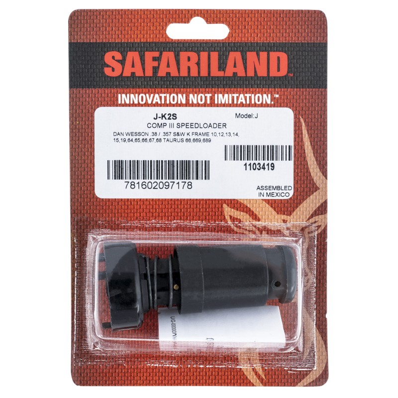 Safariland JK2S Comp III  Speedloader 38 Special357 Mag 6rd Dan WessonSW