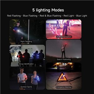 UT51 Flashing Warning Bracelet