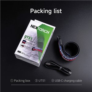 UT51 Flashing Warning Bracelet