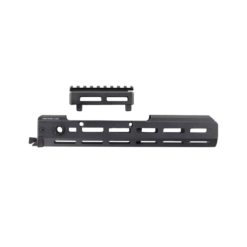 Samson 010404101 AK47 MLOK KRail QD  Black Anodized 0 MOA