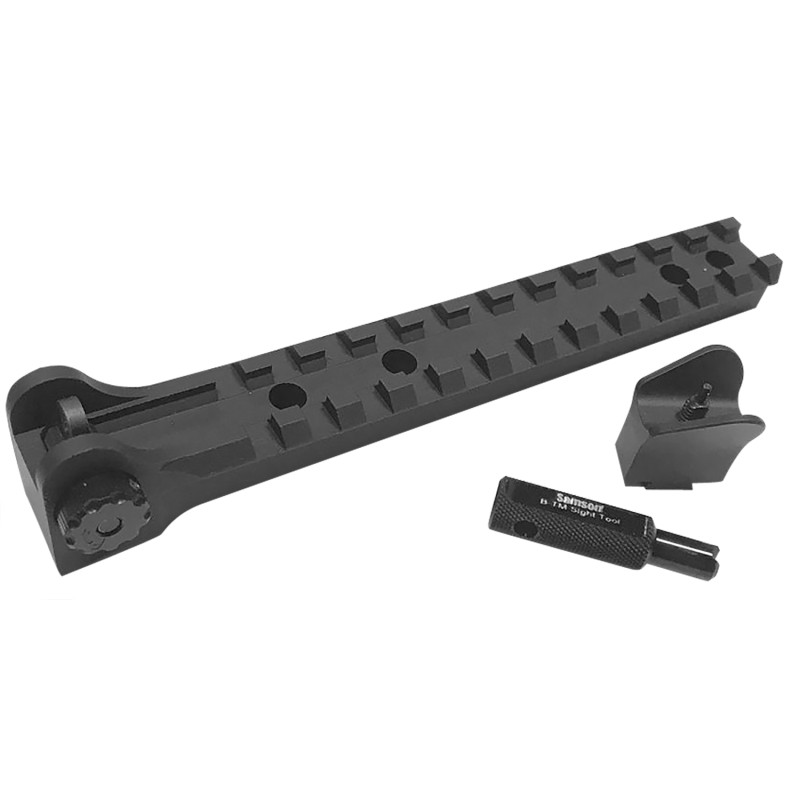 Samson 040408201 BTM Sight Package for Ruger 1022  Black Anodized Front  Rear Sight