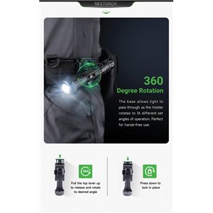V55L Flashlight Holster