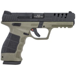 Sar USA SAR9XRDODBL SAR9X  9mm Luger 4.40 171 191 2 OD Green Cerakote Polymer Frame Black Cerakote Steel Slide Black Interchange