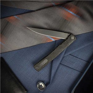 Solstice Linerlock Black CF