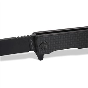 Solstice Linerlock Black CF