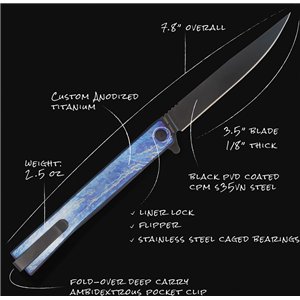 Solstice Linerlock PVD