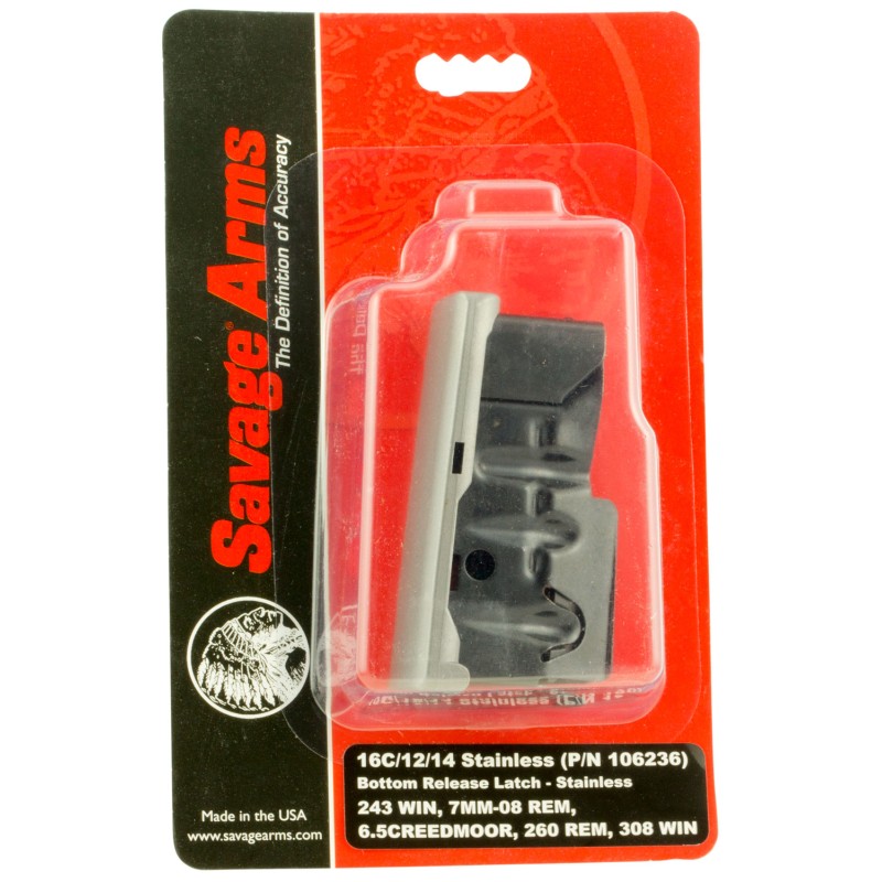 Savage Arms 55125 110  3rd 7mm Rem Mag338 Win Mag Fits Savage 110114116C Stainless Steel