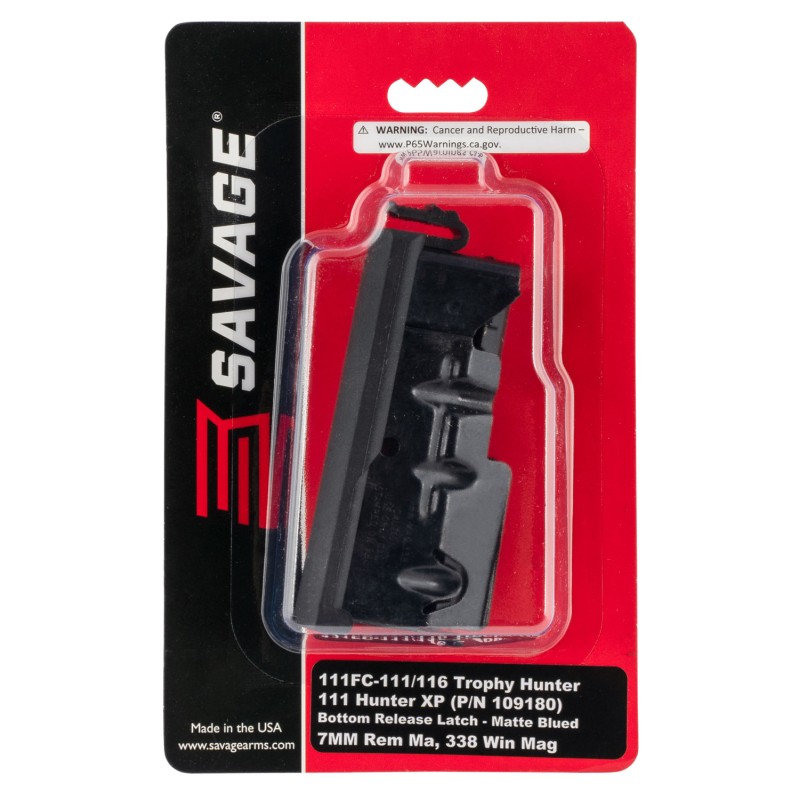 Savage Arms 55253 Axis  Blued Detachable 3rd 7mm Rem Mag 338 Win Mag Savage AxisApex101101116