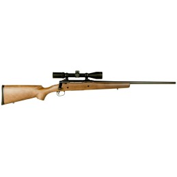 Savage Arms 22678 Axis II XP 6.5 Creedmoor 31 22 Matte Black BarrelRec Hardwood Stock Includes Bushnell 39x40mm Scope