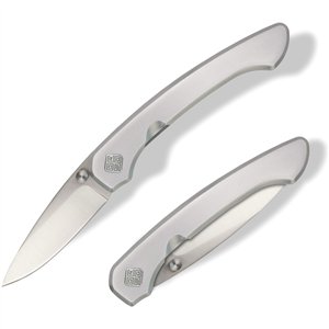 Seaton Mini Linerlock Silver