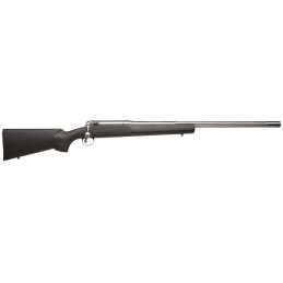 Savage Arms 18147 12 LRPV 22250 Rem Caliber with 1rd Capacity 26 112 Twist Barrel Matte Stainless Metal Finish  Matte Black Fixe