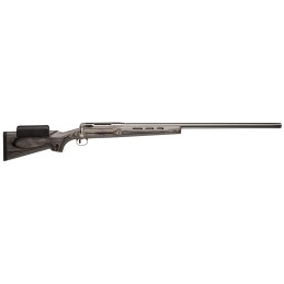 Savage Arms 18154 12 FTR 308 Win Caliber with 1rd Capacity 30 112 Twist Barrel Matte Stainless Metal Finish  Gray Laminate Stock