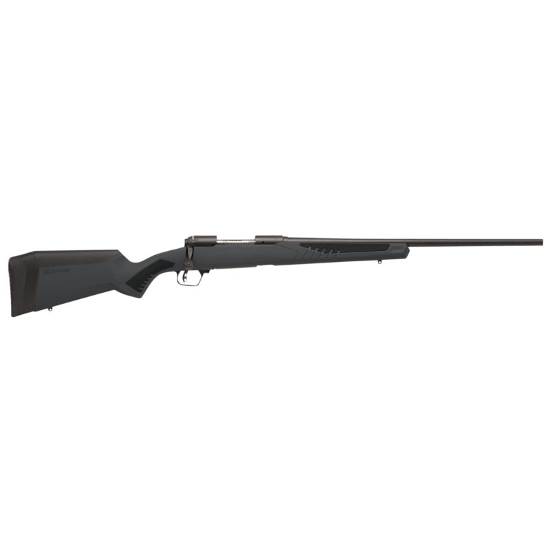 Savage Arms 57060 110 Hunter 22250 Rem 41 22 Matte Black Metal Gray Fixed AccuStock with Accufit