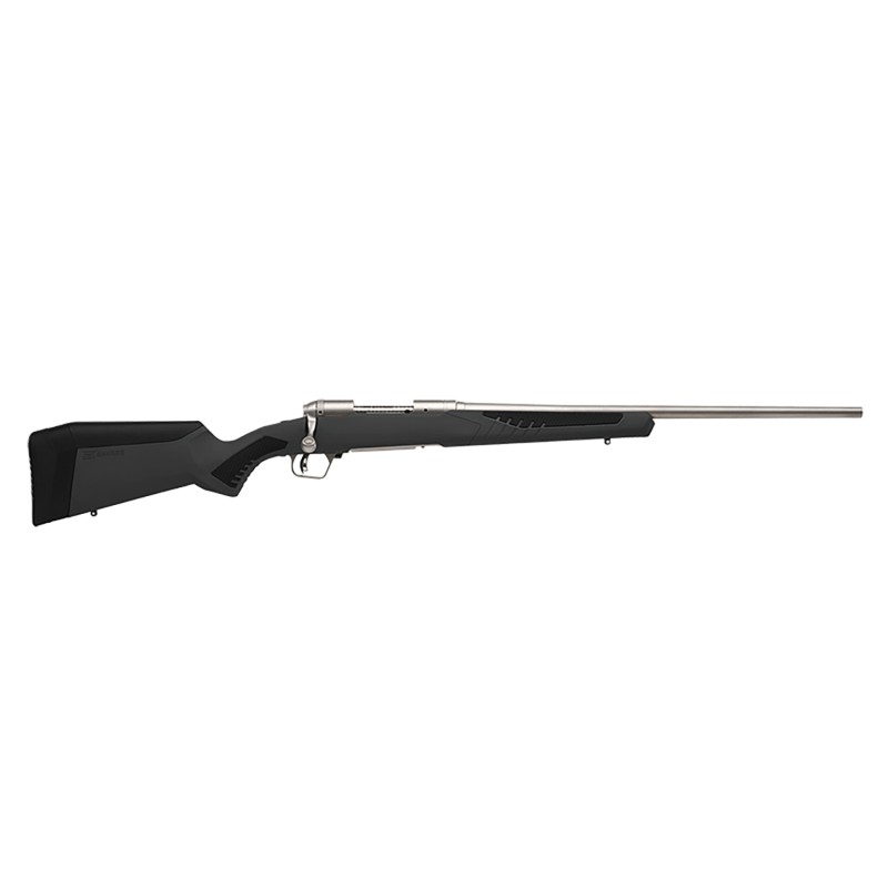 Savage Arms 57078 110 Storm 308 Win 41 22 Matte Stainless Metal Gray Fixed AccuStock with Accufit