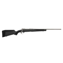 Savage Arms 57082 110 Storm 243 Win 41 22 Matte Stainless ButtonRifled Barrel Matte Stainless Stainless Steel Receiver Matte Gra